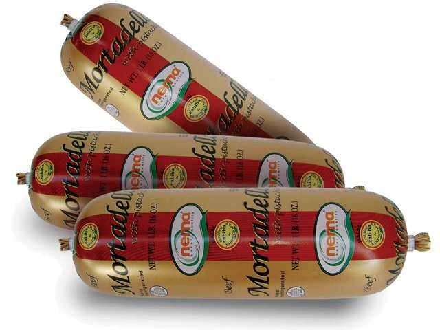 Nema Beef Mortadella w/Pistachios / Antep Fistikli Salam - 16/1LB