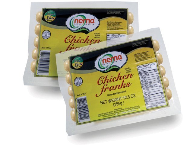 Nema Chicken Franks / Tavuk Sosis - 16/12.5 OZ
