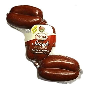 Nema Finger Sucuk, Parmak Sucuk, Soudjouk, 12/1 lb (Mild)