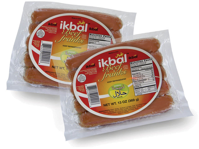 Ikbal Beef Franks- 16/13 Oz - (%100 Halal)
