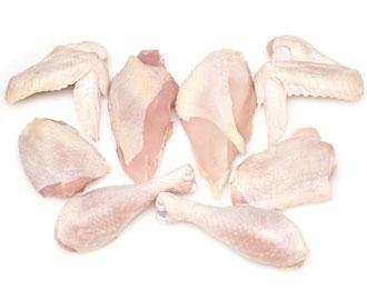 Nema Fresh Frozen 8-CUT WHOLE CHICKEN - (8 pieces) 20 lbs