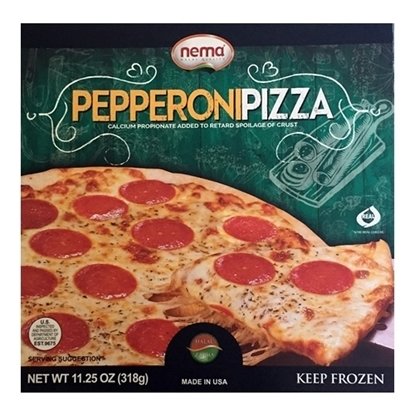 Nema Frozen PEPPERONI PIZZA (8*11.25 OZ)