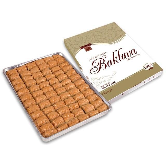 Seyidoglu Frozen BAKLAVA WITH WALNUTS 6/5.5 lbs