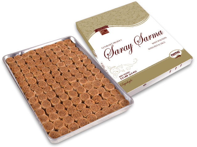 Seyidoglu Frozen SARAY SARMA WITH WALNUTS 6/5.5 lb