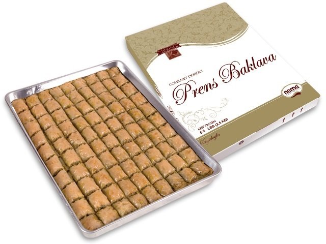 Seyidoglu Frozen Prens Baklava with Hazelnut 6/5.5 lb