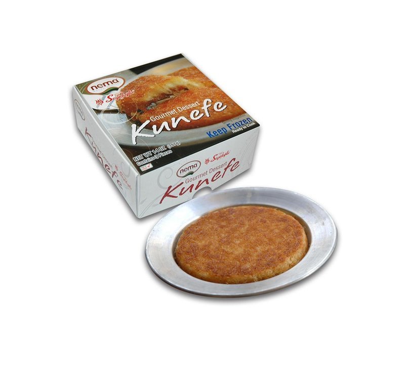 Seyidoglu Frozen KUNEFE (3 * 132gr individually bagged pieces per pack) 30/ 14 OZ