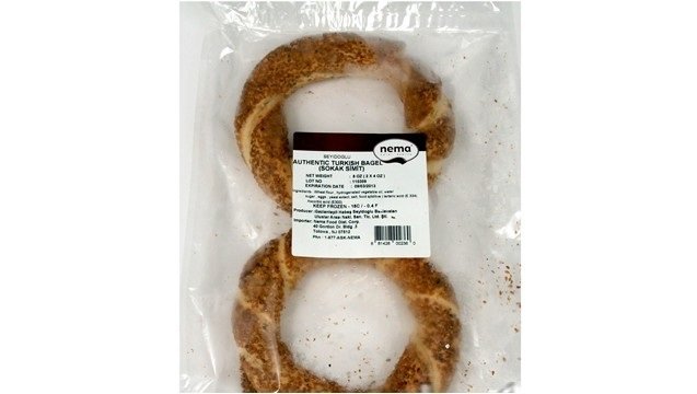 Seyidoglu Frozen AUTHENTIC TURKISH BAGEL - SOKAK SIMIT 24/2*4 OZ