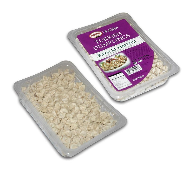 Seyidoglu Frozen TURKISH DUMPLINGS FRESH FROZEN - KAYSERI MANTI 21/1 lb