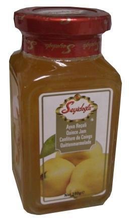 SEYIDOGLU QUINCE JAM - GLASS JAR 12/380 GR