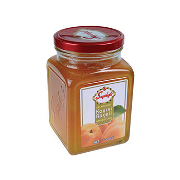 SEYIDOGLU APRICOT JAM - GLASS JAR 6/1700 GR