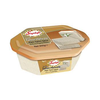 SEYIDOGLU PLAIN SESAME OIL HALVAH  - PLASTIC 12/300 GR