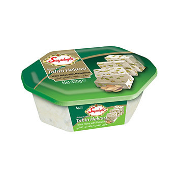 SEYIDOGLU SESAME OIL HALVAH WITH PISTACHIO - PLASTIC  12/300 GR