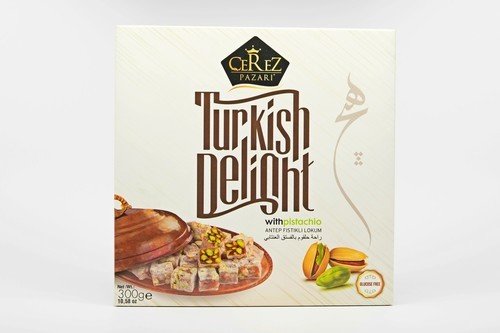 Double Roasted Turkish Delight With Pistachio 300g