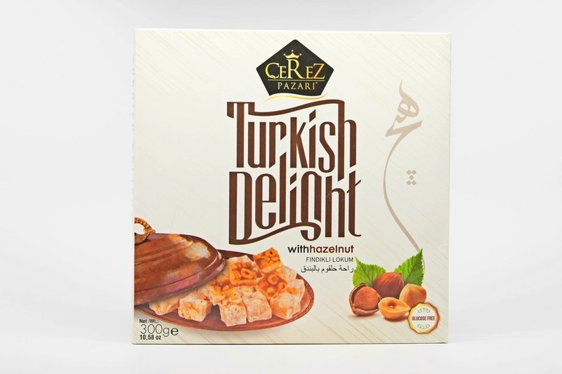 Double Roasted Turkish Delight With Hazelnut 300g