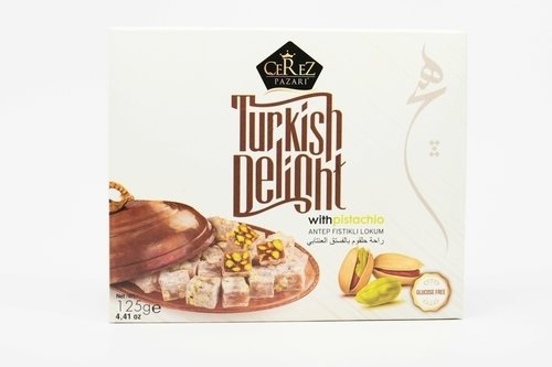 Double Roasted Turkish Delight With Pistachio 125g