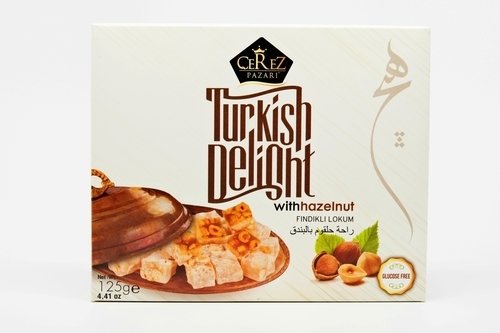 Double Roasted Turkish Delight With Hazelnut 125g