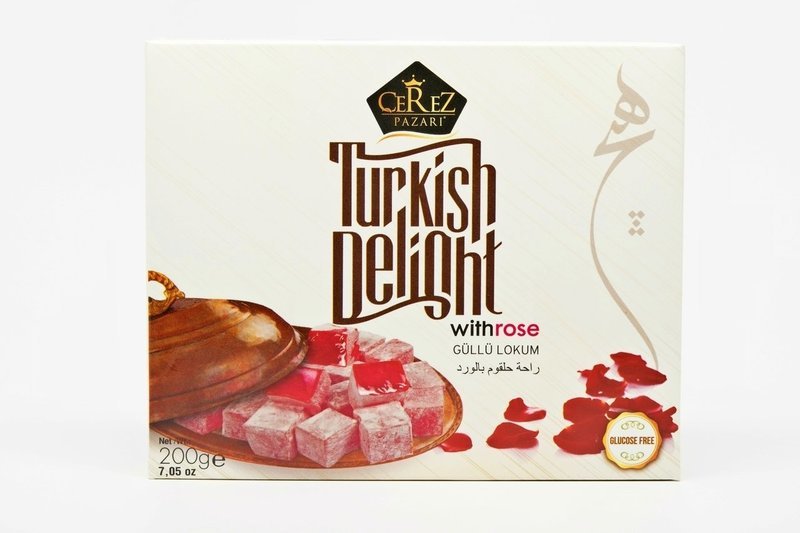 Rose Flavored Turkish Delight 200g