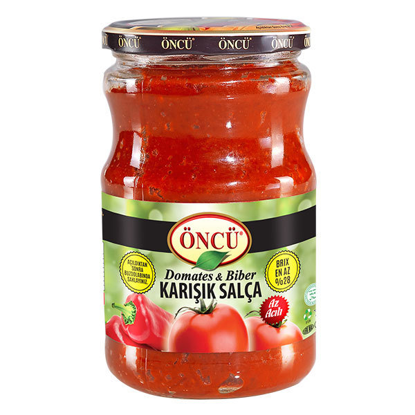 Oncu Domates &amp; Biber Salcasi / Tomato&amp;Pepper Paste - 700 gr