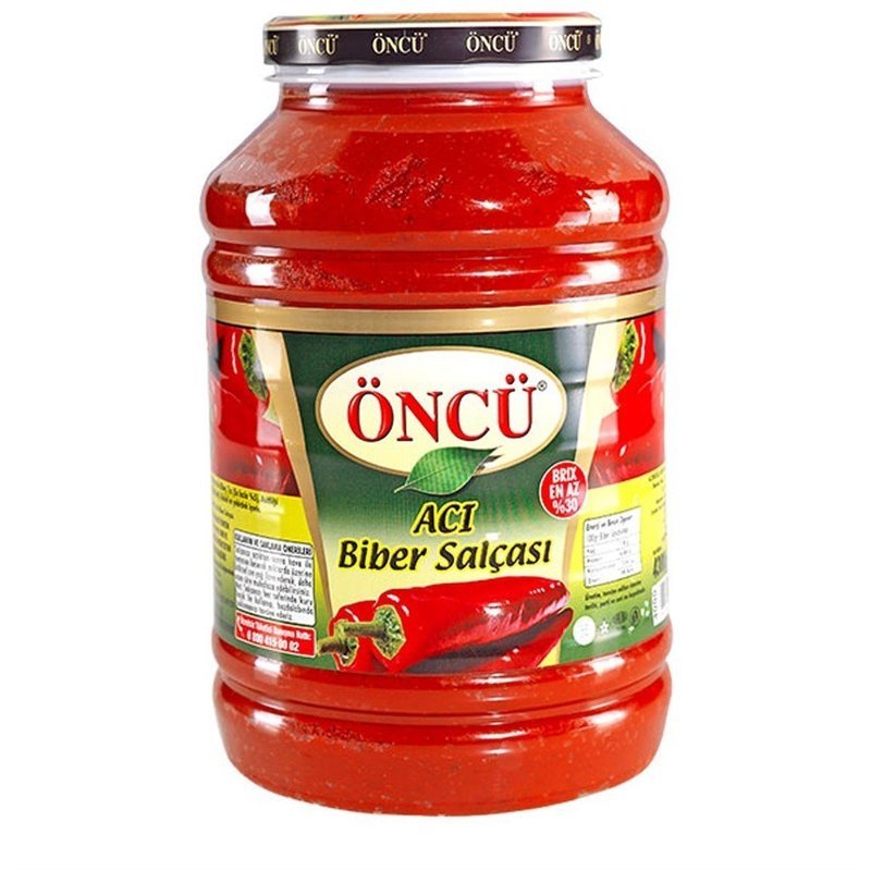 Oncu Acili Biber Salcasi / Hot Pepper Paste - 4300 gr