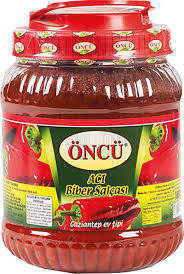 Oncu  Aci Biber Salcasi / Hot Pepper Paste - 1650 gr