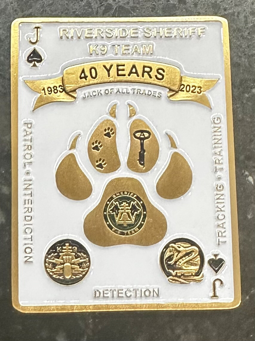 2023 40th Anniversary Challenge Coin
