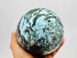 MASSIVE 138mm Larimar Sphere "Awakening",AA Larimar,Larimar stone,Genuine Larimar,Healing stone