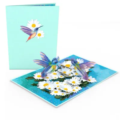 LovePop Daisy Patch Hummingbirds