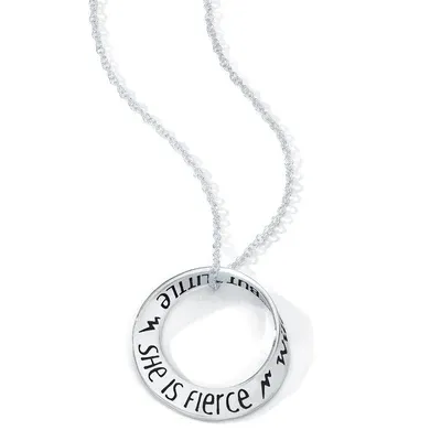 She is Fierce Mobius Necklace