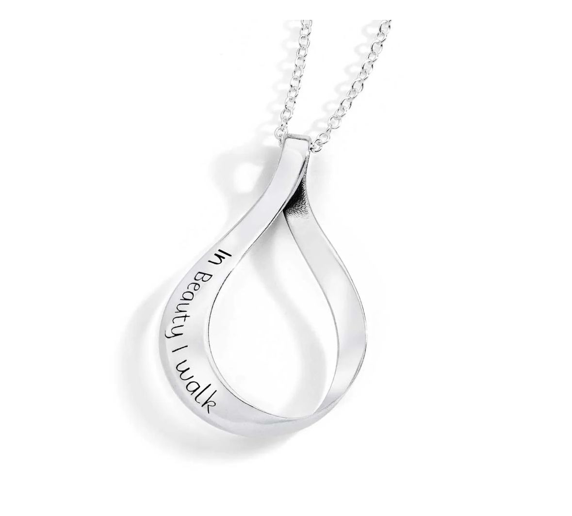 In Beauty I Walk Navajo Prayer Necklace