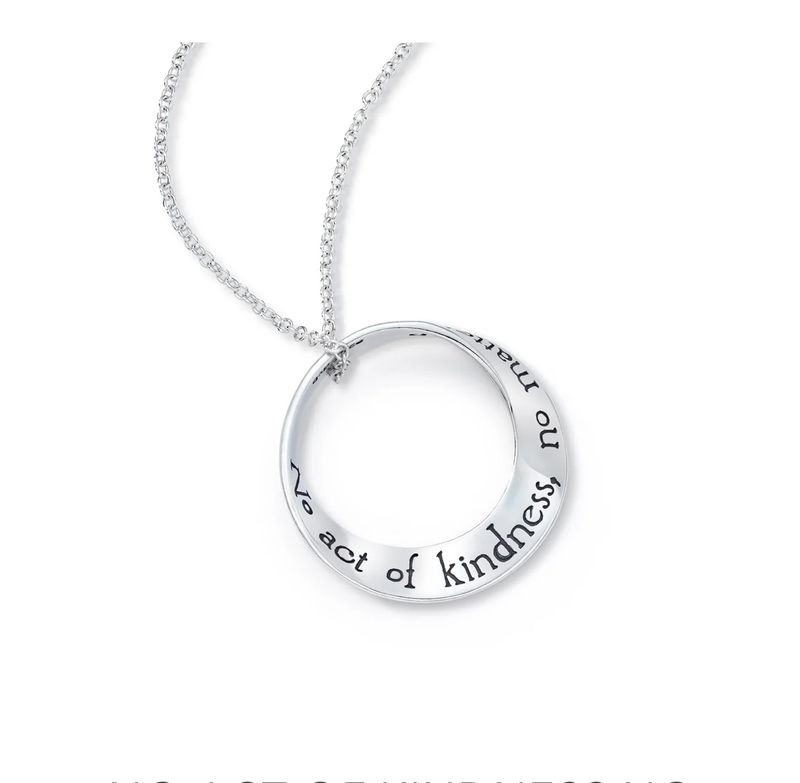 No Act of Kindness Aesop Mobius Necklace