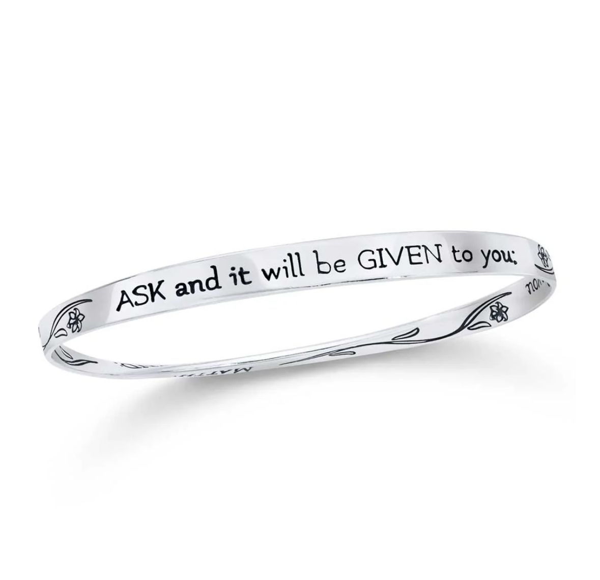 Ask And It Will Be Given Mobius Bracelet