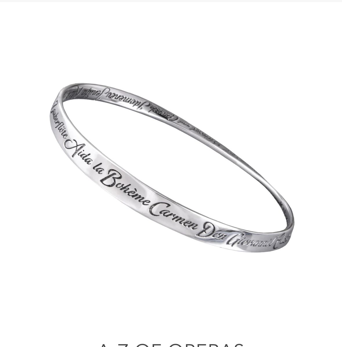 Opera A-Z Mobius Bracelet