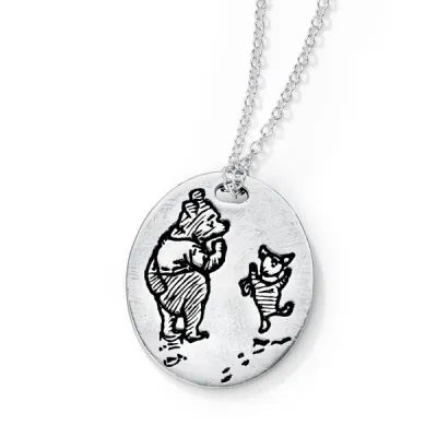 Pooh I Wonder What&#39;s Going To Happen Necklace