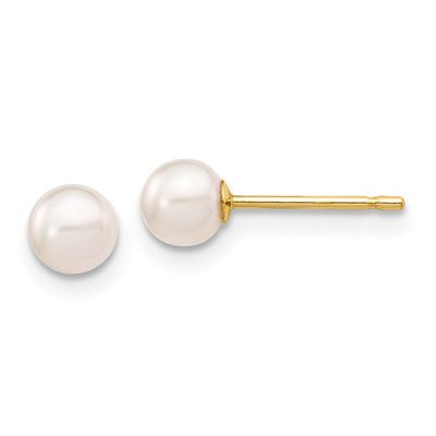 14k 4-5mm Akoya Pearl Stud Earrings 14k 4-5mm Akoya Pearl Stud Earrings
