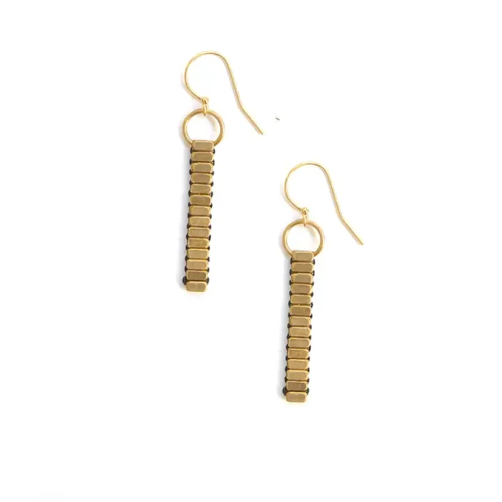 Vertical Line Earrings