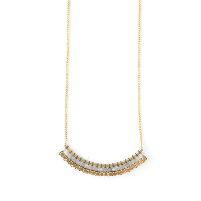 Dal Lake Necklace Labradorite