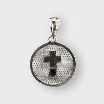 14k 1st Holy Communion / Cross Pendant white gold