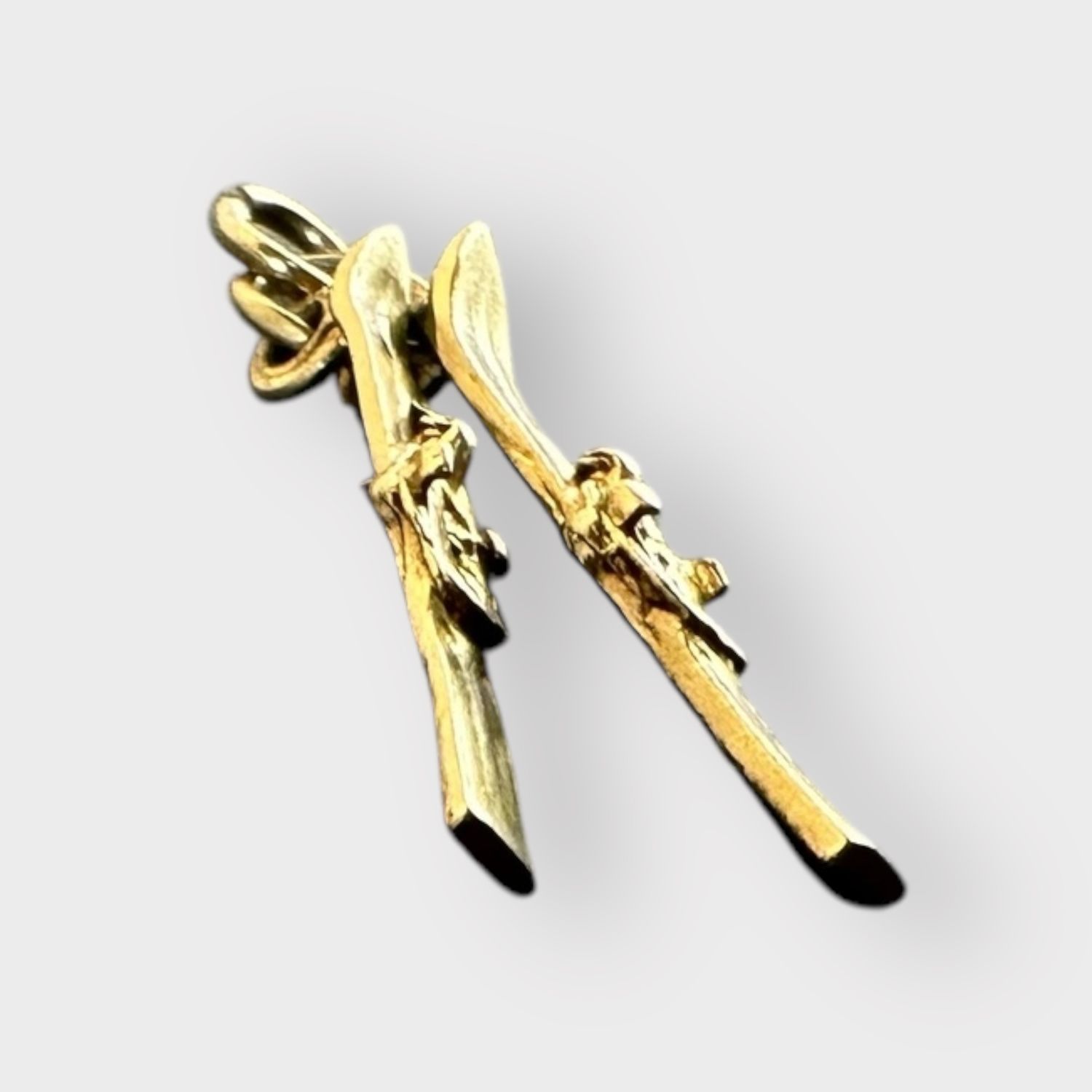 14K Ski Charm