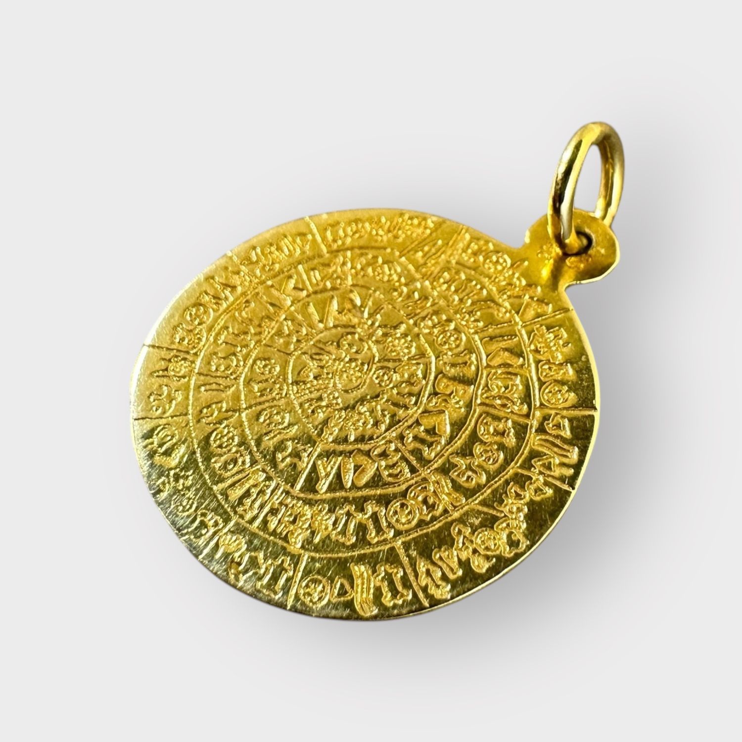 14kt Phaistos Pendant Gold