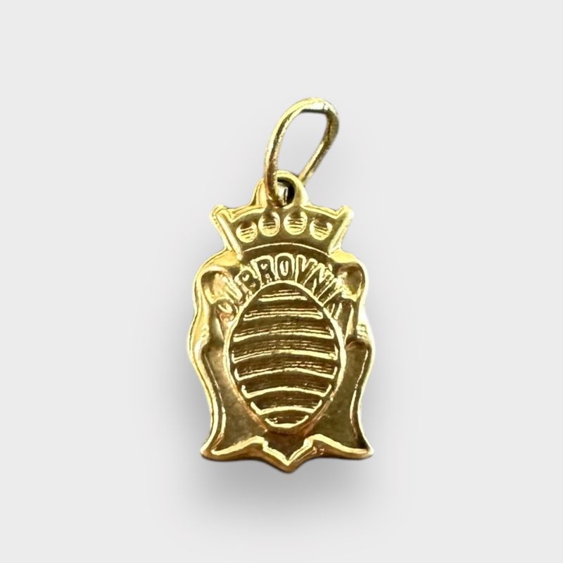 14K Gold Dubrovnik Croatia Coat of Arms Charm