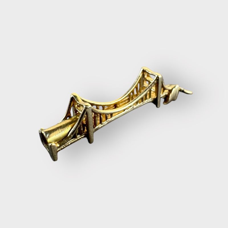 14k Golden Gate Bridge Charm