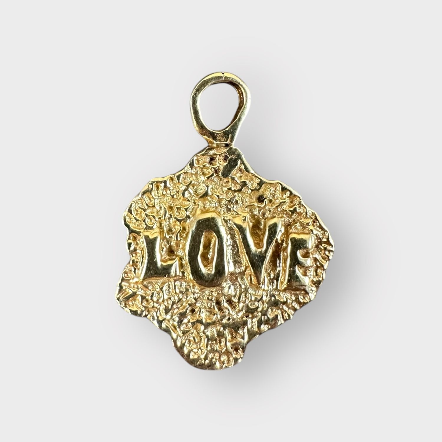 14kt Love Charm