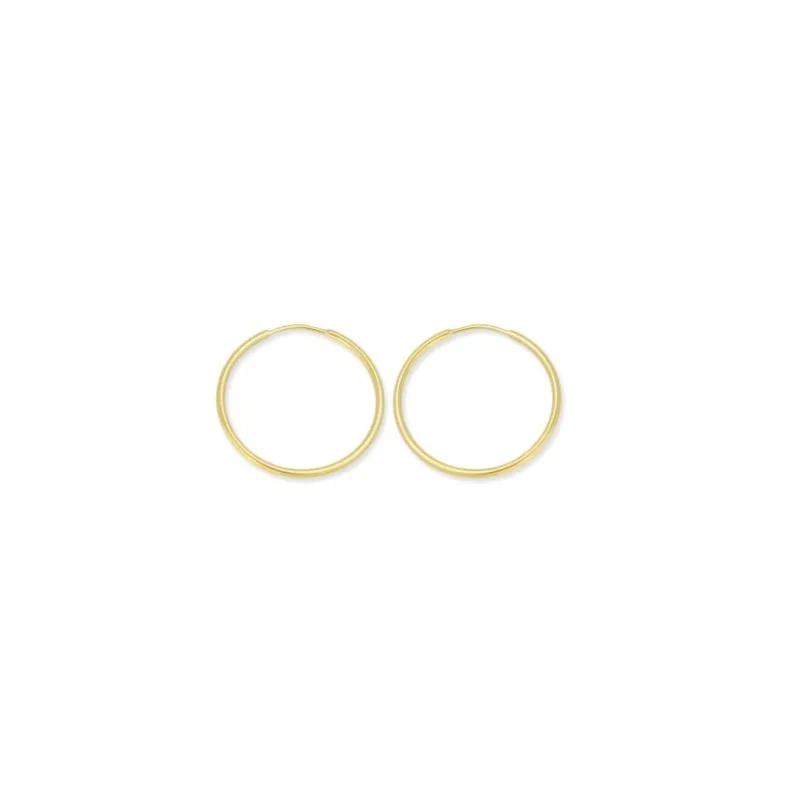 18k GF Endless Hoop 40mm