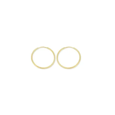 18k GF Endless Hoop 40mm