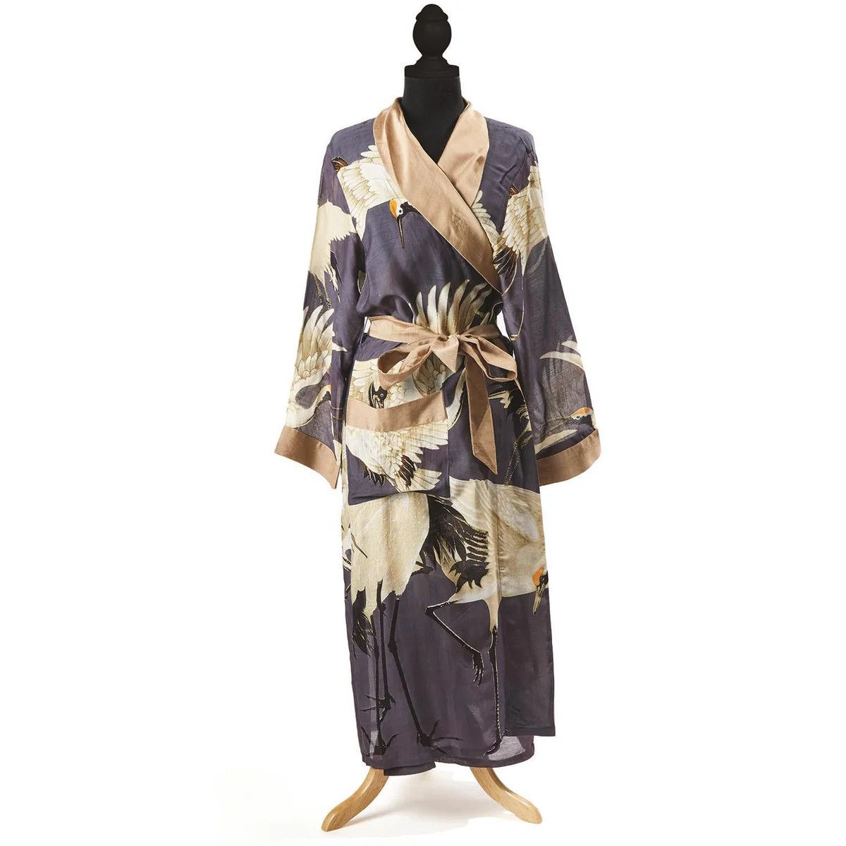 One Hundred Stars Robe Gown, Color: Heron Charcoal