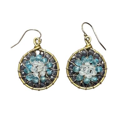 Gradient Gem Dreamweaver Earring