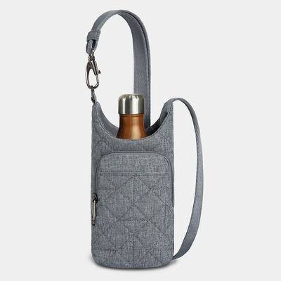 Boho Insulated Water Bottle Tote Anti-Theft