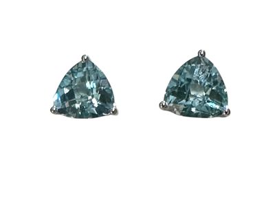 SS 3.1 Carat Green Spinel Trillion Posts
