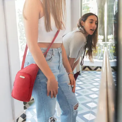 Essentials Mini Asymmetric Crossbody Anti-Theft