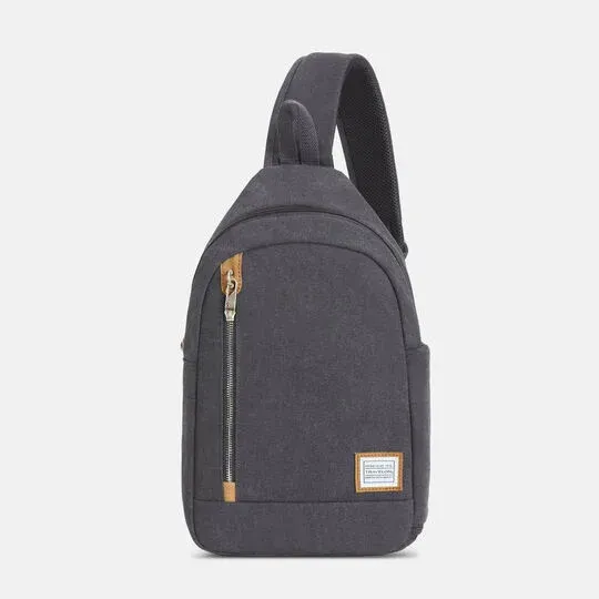 Heritage Sling Bag Anti-Theft, Color: Pewter
